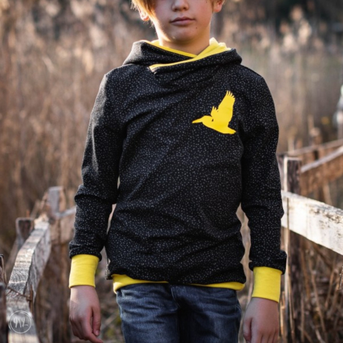 E-Book AnniNanni Jungen-Hoodie, german