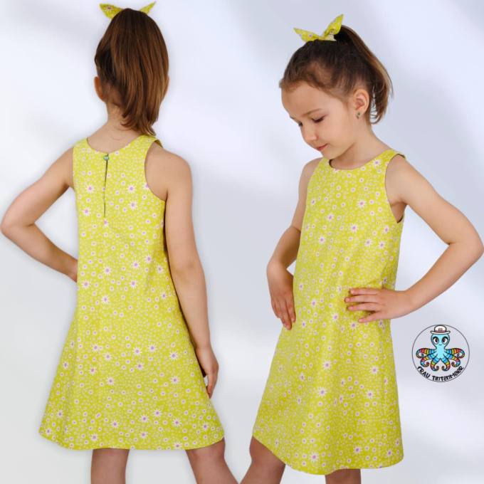 E-Book AnniNanni Kinder Leinenkleid/Webwarekleid, duits