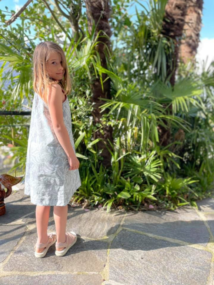 E-Book AnniNanni Kinder Leinenkleid/Webwarekleid, duits