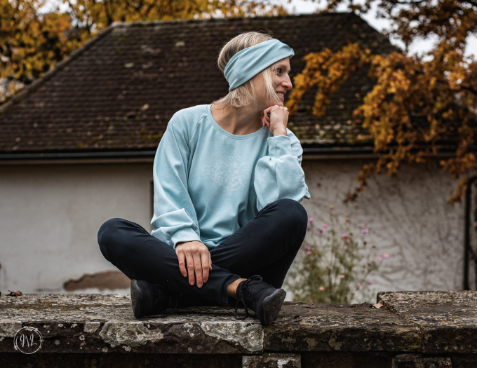 E-Book AnniNanni Loosefit Damen Raglanpulli, duits