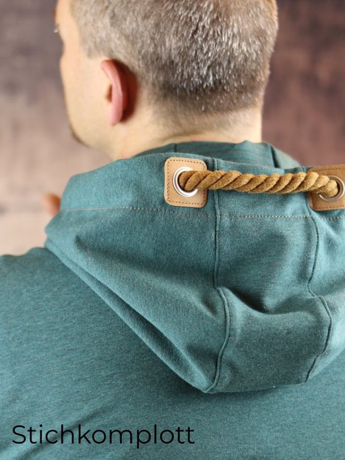 E-book AnniNanni herenhoodie, Duits