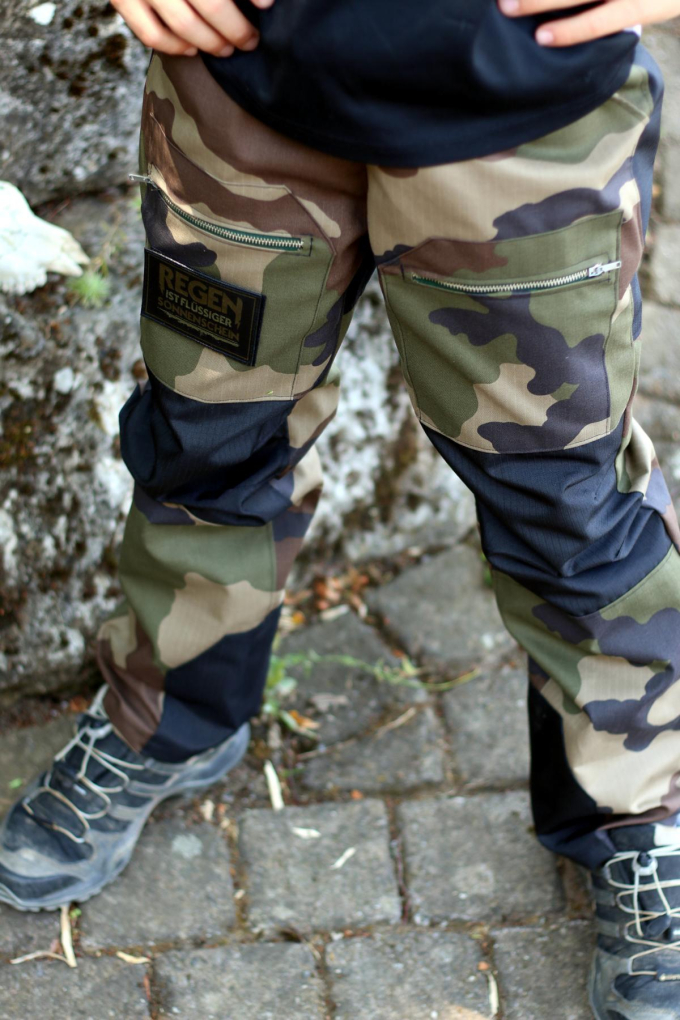 Patron pantalon enfant pdf AnniNanni, en allemand