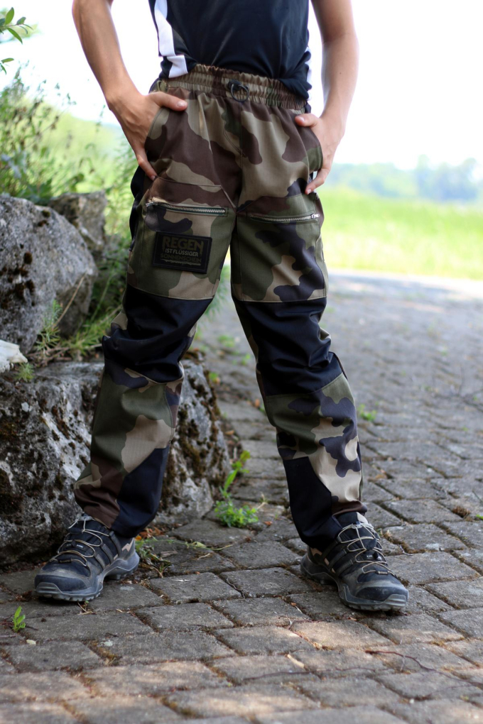 Patron pantalon enfant pdf AnniNanni, en allemand