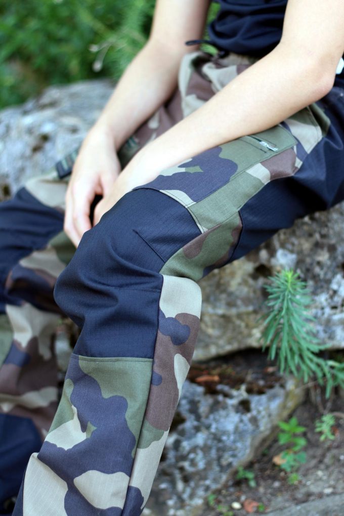 Patron pantalon enfant pdf AnniNanni, en allemand
