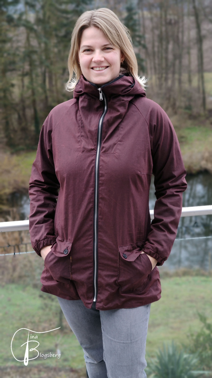 Patron veste femme pdf Windkuschler AnniNanni, en allemand
