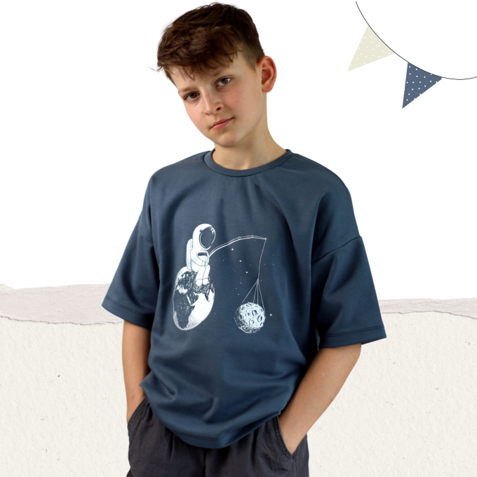 Patron t-shirt enfant pdf Wolkenwanderer AnniNanni, en allemand