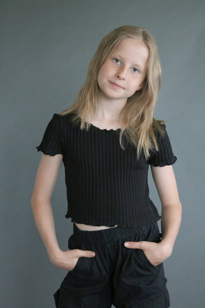 Patron t-shirt fille pdf AnniNanni, en allemand