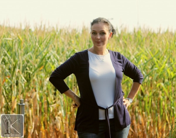 Patron cardigan femme pdf AnniNanni, en allemand