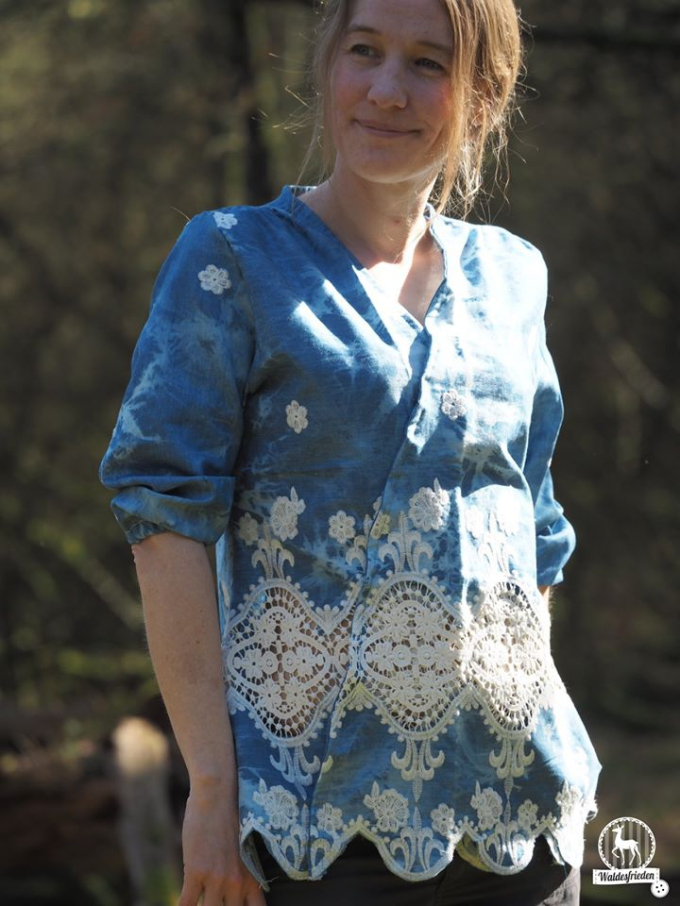 E-Book AnniNanni Wickelshirt/Sommerbluse Damen, duits