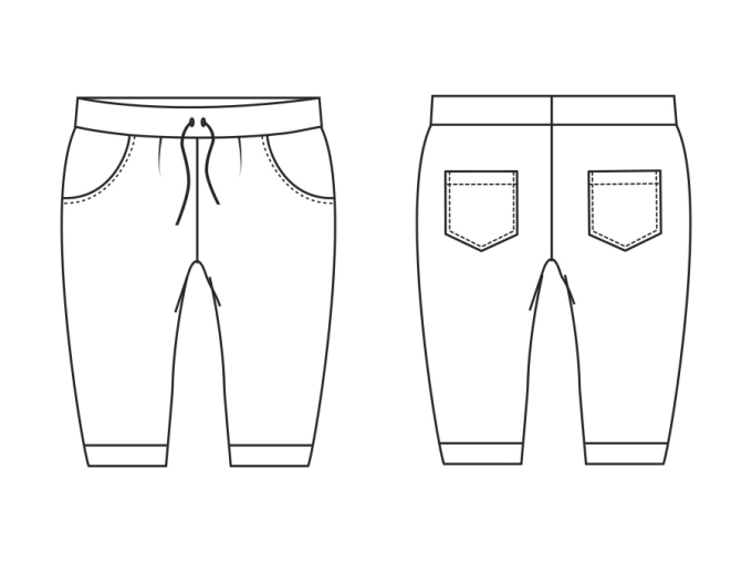 E-book B-Trendy P1004 Broek May, Nederlands
