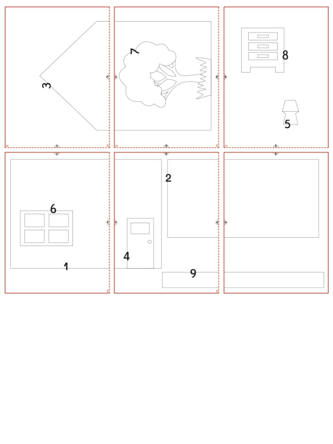 E-Book B-Trendy P1032 Puppenhaus Dolly