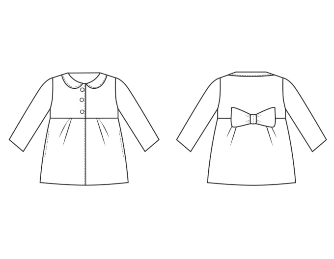 E-Book B-Trendy P1044 Coat Evie, english