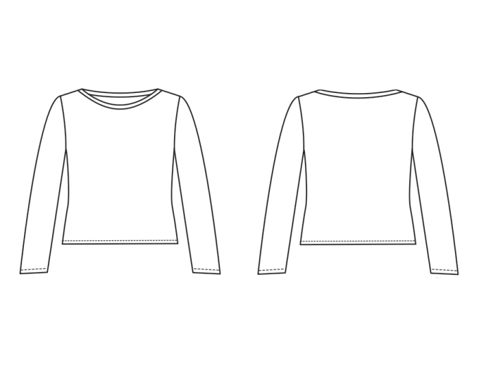E-Book B-Trendy P1087 Shirt Remi, nederlands