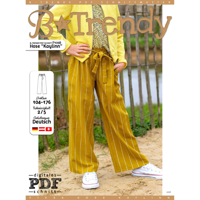 E-Book B-Trendy P1098 Broek Kaylinn, nederlands