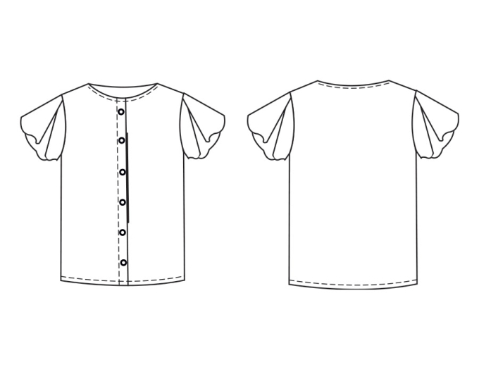 E-Book B-Trendy P1106 Bluse Roby