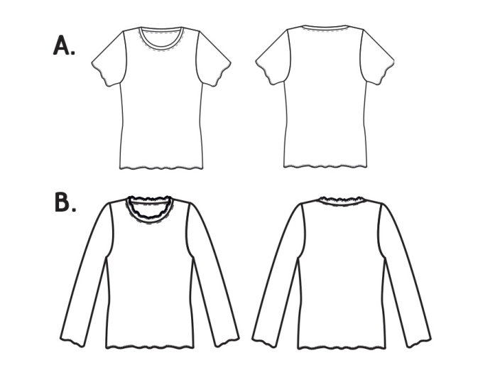 E-Book B-Trendy P1108 T-Shirt  Eden, nederlands
