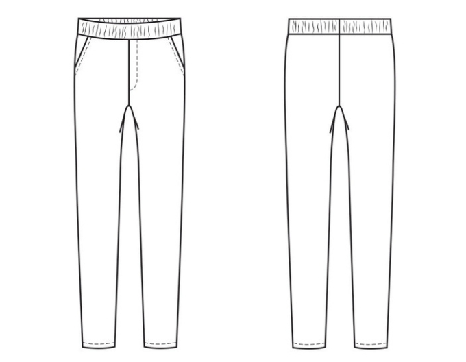 Patron pantalon enfant pdf Simon P1142 B-Trendy, en français