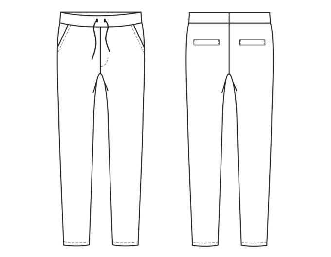 E-book B-Trendy P1158 Broek Lion, Nederlands