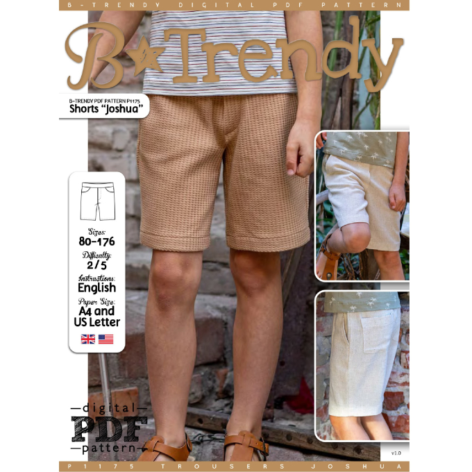 E-Book B-Trendy P1175 Shorts Joshua