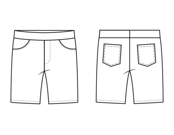 E-Book B-Trendy P1175 Shorts Joshua