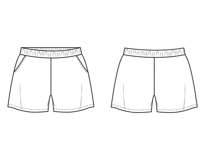 E-Book B-Trendy P1181 Shorts Liz
