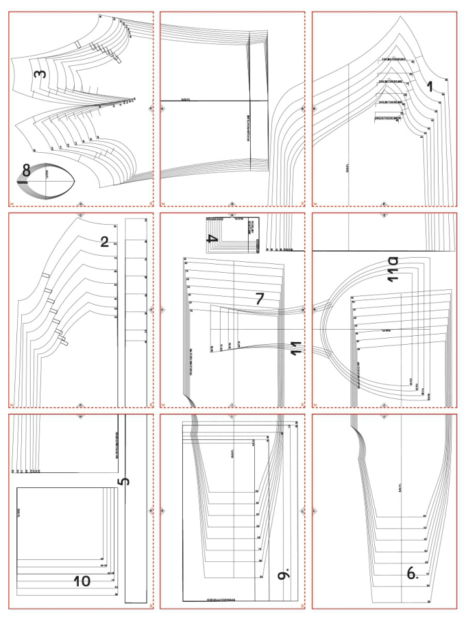Patron pantalon / haut bébé pdf Julian P1192 B-Trendy, en français