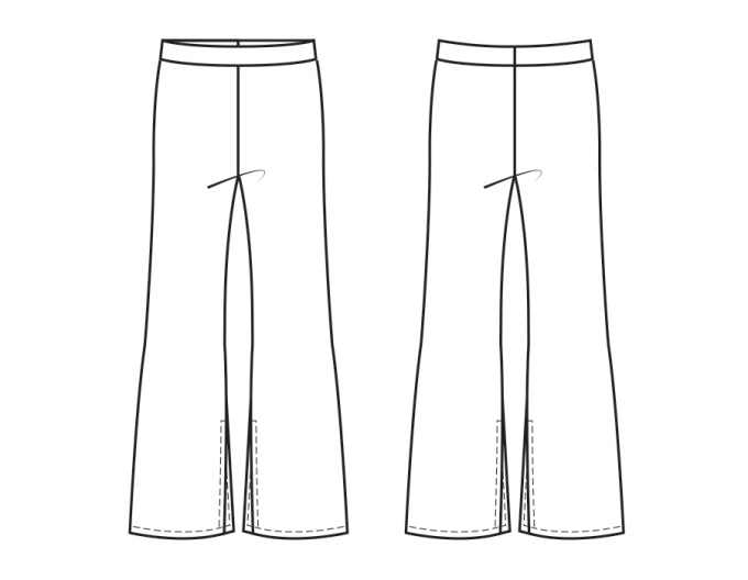 Patron pantalon enfant pdf Isabella P1198 B-Trendy, en français