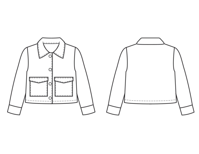 E-Book B-Trendy P1199 Jacket Amelia, english