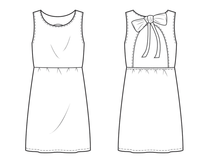 E-Book B-Trendy P1203 Dress Pixie Kids, English