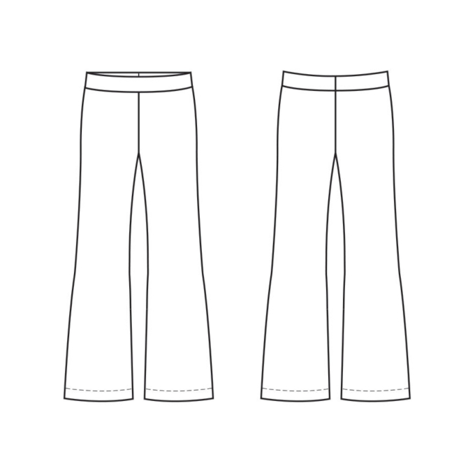 Patron pantalon enfant pdf Lara P1223 B-Trendy, en français