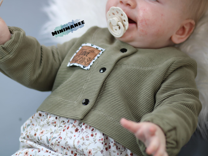 E-Book Ba.binaa Patterns Add on All-in-One-Cardigan Kids
