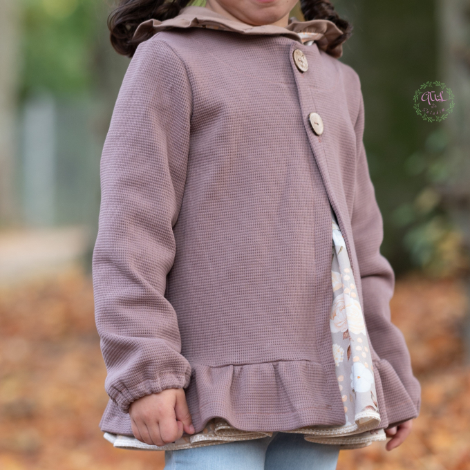 E-Book Ba.binaa Patterns Add on All-in-One-Cardigan Kids