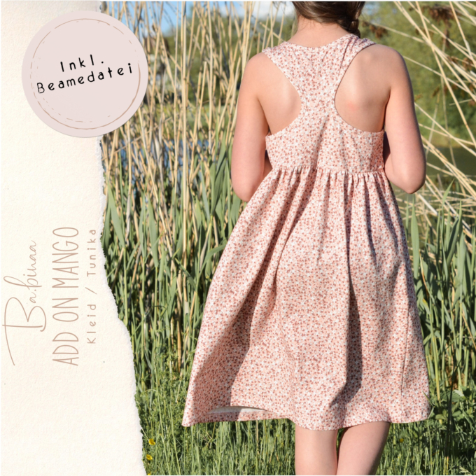 Patron Supplément pour la robe enfant pdf Mango Ba.binaa Patterns, en allemand