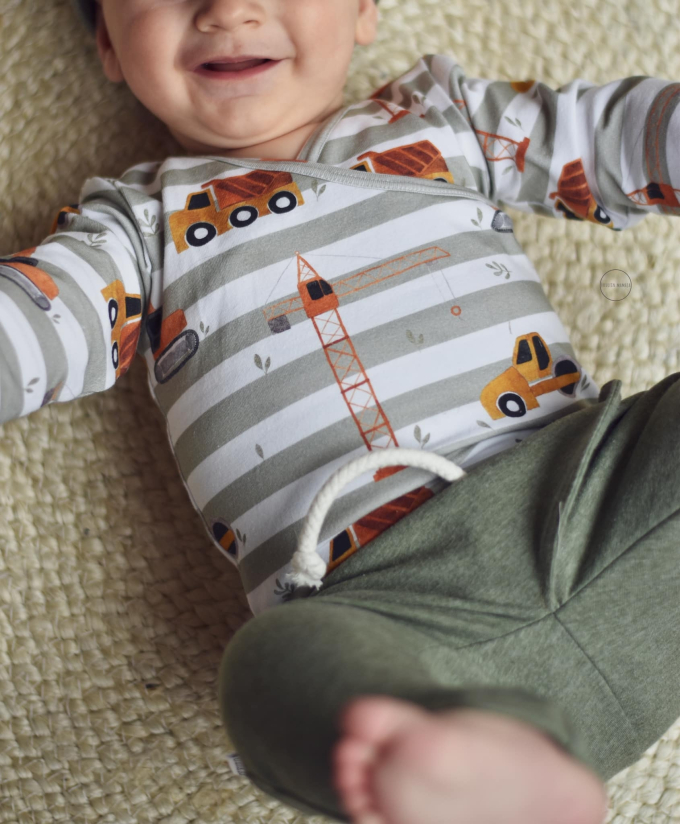Patron body bébé pdf Lailani Ba.binaa Patterns, en allemand