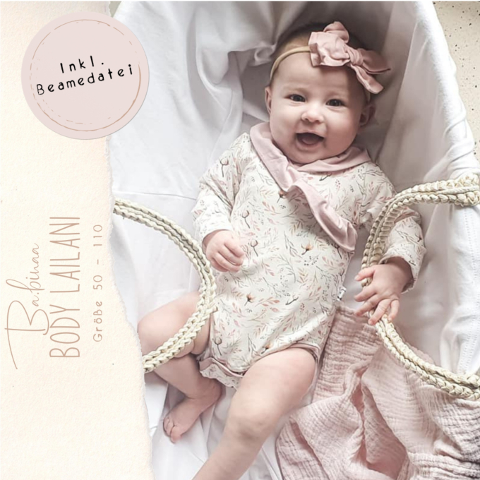 Patron body bébé pdf Lailani Ba.binaa Patterns, en allemand