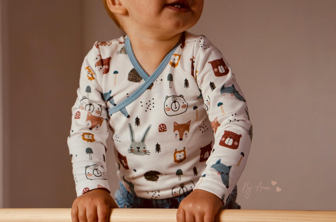 Patron body bébé pdf Lailani Ba.binaa Patterns, en allemand
