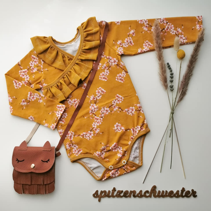 Patron body bébé pdf Lailani Ba.binaa Patterns, en allemand