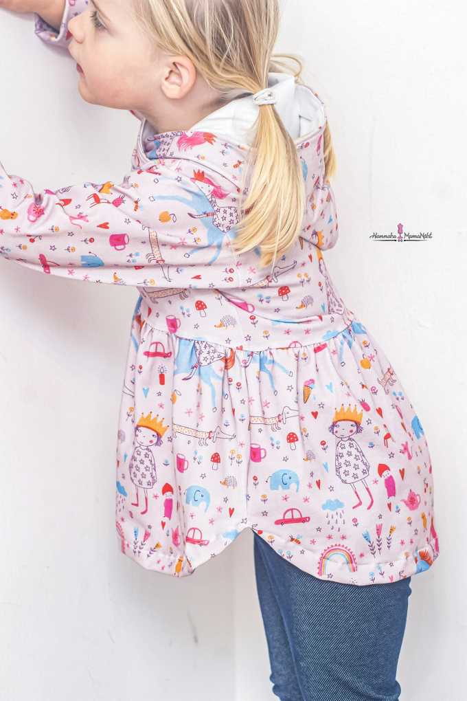 Patron robe / tunique enfant pdf Cozy Ba.binaa Patterns, en allemand