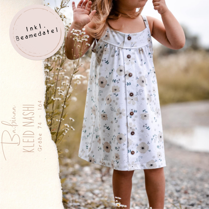 Patron robe enfant pdf Nashi Ba.binaa Patterns, en allemand