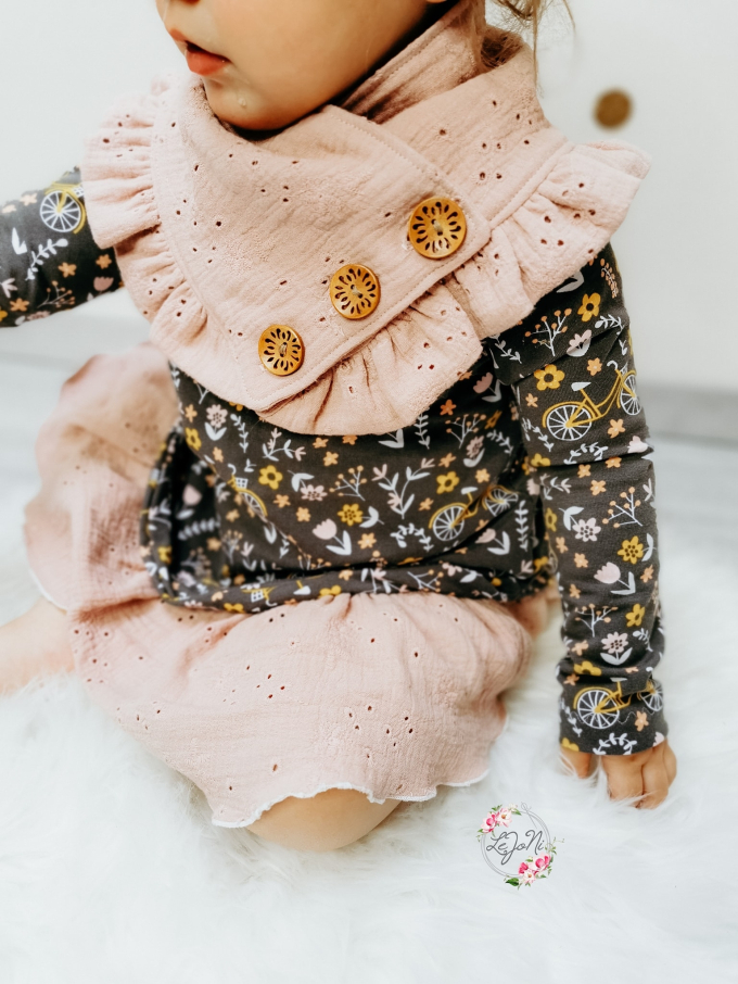 Patron écharpe fantaisie enfant pdf Oh my Scarf Ba.binaa Patterns, en allemand