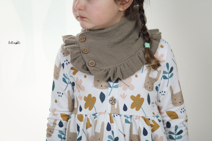 Patron écharpe fantaisie enfant pdf Oh my Scarf Ba.binaa Patterns, en allemand