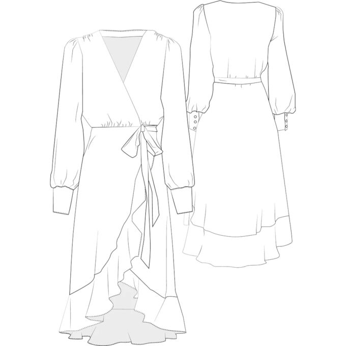 E-Book Bara Studio Dress Joline Ladies, english