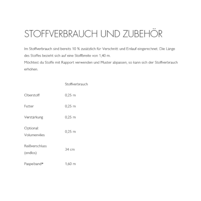 Patron trousse de maquillage pdf Lola Bara Studio, en allemand et anglais