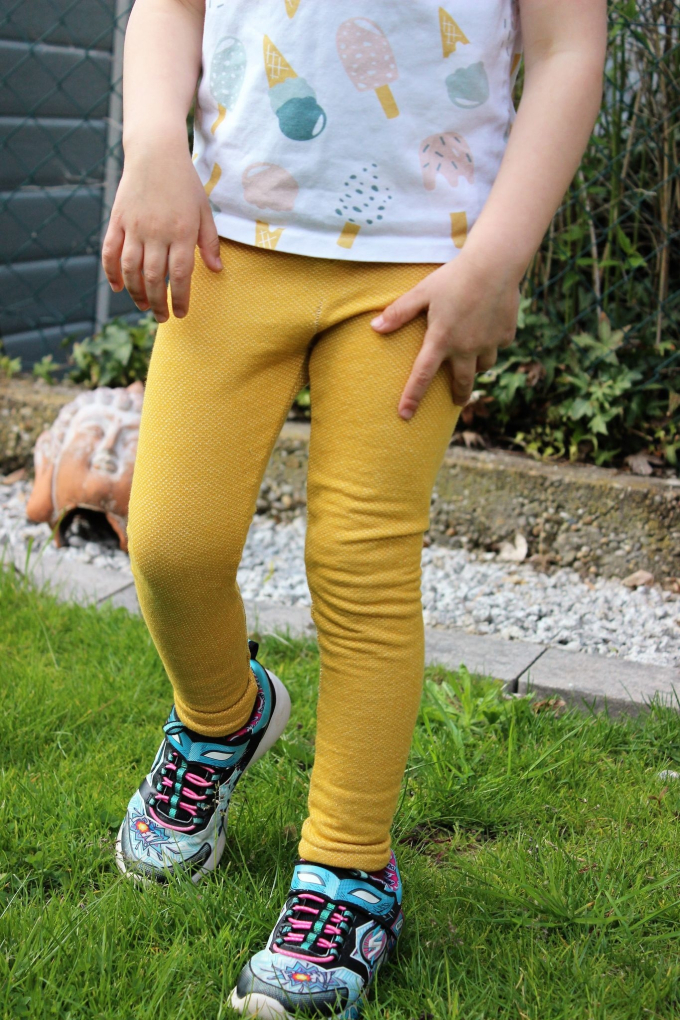 Patron legging enfant pdf Toni Berlinerie, en allemand