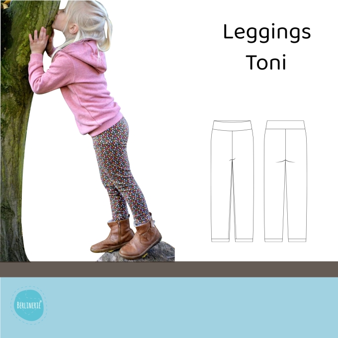 Patron legging enfant pdf Toni Berlinerie, en allemand