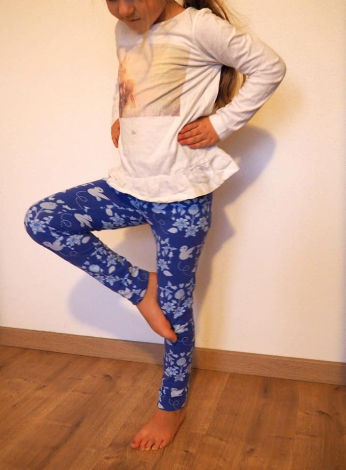 Patron legging enfant pdf Toni Berlinerie, en allemand
