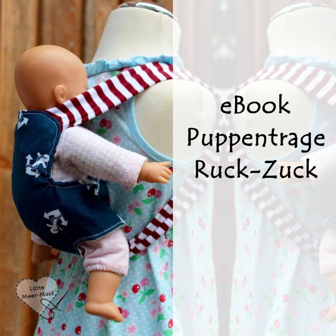 E-book Bunte Nähigkeiten Puppentrage Ruck-Zuck, Duits