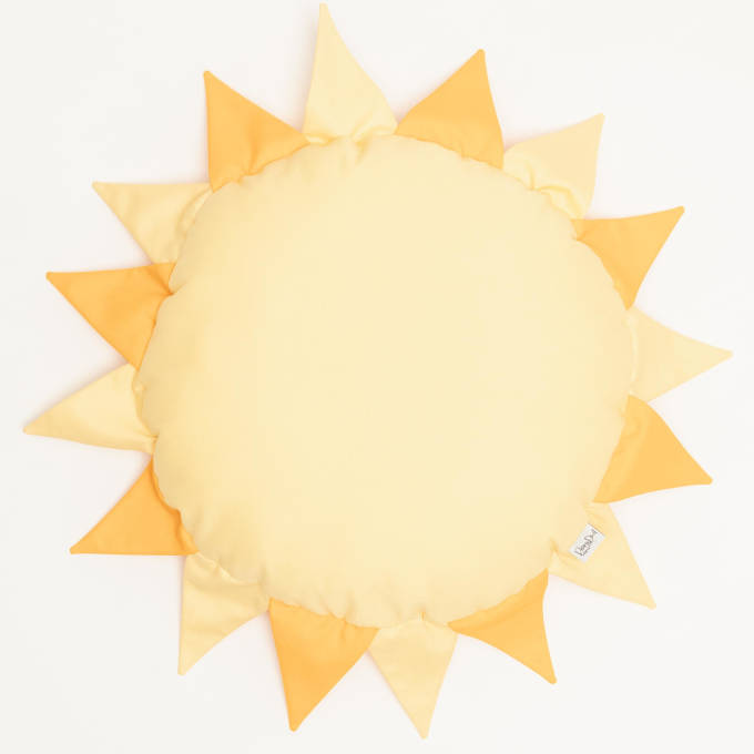 Patron coussin soleil pdf byGesa, en allemand & en anglais