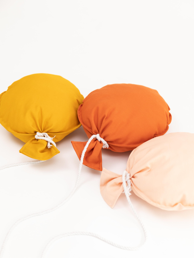 Patron ballon en tissu pdf byGesa, en allemand & en anglais