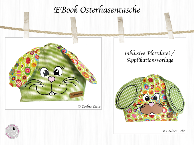 E-book CoelnerLiebe Osterhasentasche, Duits